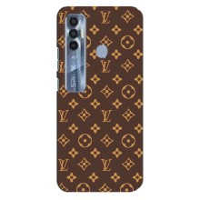 Чехлы Луи Витон для TECNO Spark 7 Pro (AlphaPrint - LOUIS VUITTON) (фон LOUIS VUITTON)