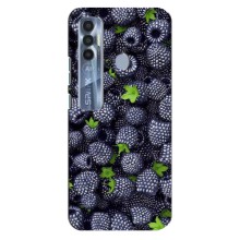 Чехлы с Фруктами для TECNO Spark 7 Pro (VPrint) (Ежевика)