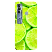 Чехлы с Фруктами для TECNO Spark 7 Pro (VPrint) (Лайм)