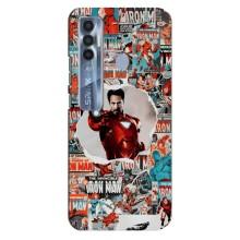 Чохли з героями Марвел TECNO Spark 7 Pro (VPrint) – Айронмен