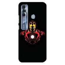 Чохли з героями Марвел TECNO Spark 7 Pro (VPrint) – Залізна людина