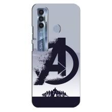 Чохли з героями Марвел TECNO Spark 7 Pro (VPrint) – Команда А