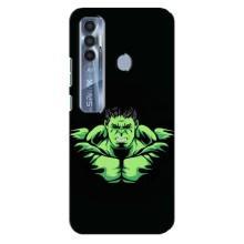 Чохли з героями Марвел TECNO Spark 7 Pro (VPrint) – Зелений Халк