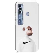 Чехлы с Обезьянами NFT для TECNO Spark 7 Pro (AlphaPrint) (обезьяна NFT Nike)