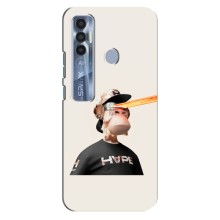 Чехлы с Обезьянами NFT для TECNO Spark 7 Pro (AlphaPrint) (обезьяна NFT в очках)