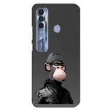 Чехлы с Обезьянами NFT для TECNO Spark 7 Pro (AlphaPrint) (стильная обезьяна NFT)