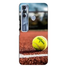 Чехлы с принтом Спортивная тематика для TECNO Spark 7 Pro (Теннисный корт)