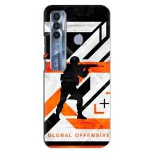 Чехлы с тематикой Киберспорт для TECNO Spark 7 Pro (VPrint) – Cs:Go