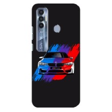 Чехол BMW для Техно Спарк 7 Про – Цветная БМВ