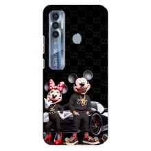 Чехол Disney Mouse TECNO Spark 7 Pro (PREMIUMPrint) (Семья Маусов)