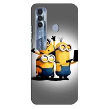 Чохол для дитини на ТЕКНО  Спарк 7 Про (VPrint) – Три посіпаки