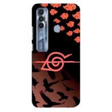 Чехол Итачи Учиха дляТехно Спарк 7 Про (AlphaPrint) – Глаз Итачи