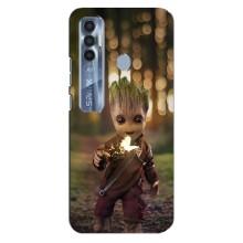 Чохол МАРВЕЛ для ТЕКНО  Спарк 7 Про (AlphaPrint) – I am Groot