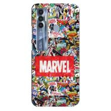 Чохол МАРВЕЛ для ТЕКНО  Спарк 7 Про (AlphaPrint) – Марвел комікси