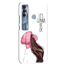 Чехол с печатью для TECNO Spark 7 Pro - (Мода) (AlphaPrint) (Коронавирус)