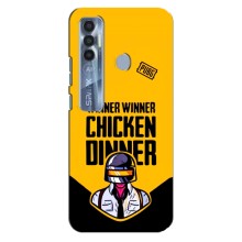 Чехол PUBG для Техно Спарк 7 Про (AlphaPrint) (Pubg шлем)