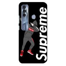Чеохол для TECNO Spark 7 Pro з картинкою Supreme (AlphaPrint) – Деб Супрім