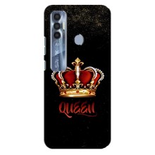 Чехол с Короной Техно Спарк 7 Про - (AlphaPrint) (Корона короля)