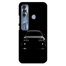 Чехол для Техно Спарк 7 Про - с принтом БМВ (AlphaPrint) (Машина BMW)