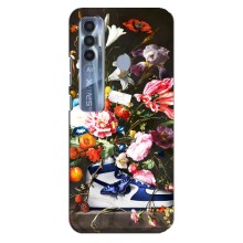 Чехол для TECNO Spark 7 Pro - с принтом Найк (AlphaPrint) (Стиль Найк)