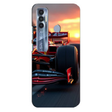 Чехол Формула1 на TECNO Spark 7 Pro – Макларен Ф1