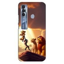 Чехол Король лев на Техно Спарк 7 Про – Рождение Симбы