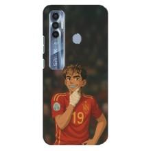 Чехол с футболистом Ламин Ямаль TECNO Spark 7 Pro – Ямаль аниме