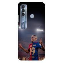 Чехол с футболистом Ламин Ямаль TECNO Spark 7 Pro – Ямаль на стадионе