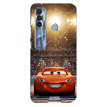 Чехол с принтом Маквин для TECNO Spark 7 Pro – Красный Маквин