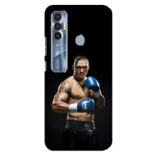 Чехол с картинкой Александр Усик для TECNO Spark 7 Pro – Боксер Усик