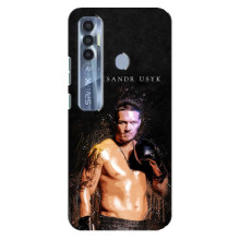 Чехол с картинкой Александр Усик для TECNO Spark 7 Pro – Чемпион Усик