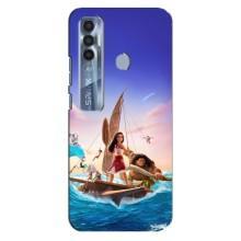 Чехол с мультфильмом Моана TECNO Spark 7 Pro – Моана и Мауи