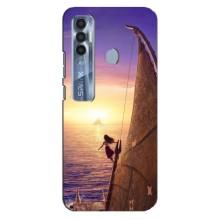 Чехол с мультфильмом Моана TECNO Spark 7 Pro – Моана в море