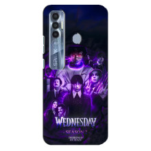 Чехол с дизайном Венздей 2 на TECNO Spark 7 Pro