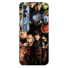 Чохол як приборкати дракона на TECNO Spark 7 Pro – Персонажі дракона