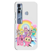 Чехол с Лабубу на TECNO Spark 7 Pro – Фон Лабубу