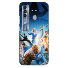 Чехол с принтом Фантастическая четверка для TECNO Spark 7 Pro – Герои Фантастической четверки