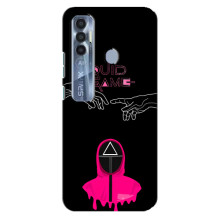 Чехол Гра в кальмара для TECNO Spark 7 Pro – Охранник