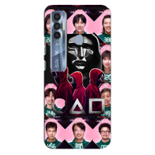 Чехол Гра в кальмара для TECNO Spark 7 Pro – Персонажи игры кальмара