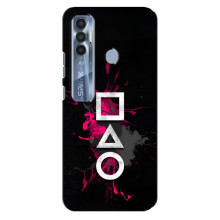 Чехол Гра в кальмара для TECNO Spark 7 Pro – Ранги