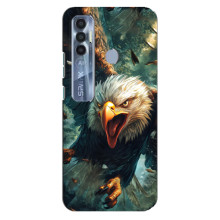 Чехол с картинкой «Хищники» для TECNO Spark 7 Pro – Орёл