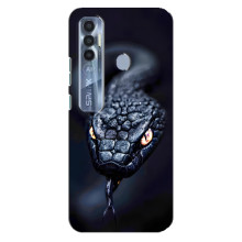 Чехол с картинкой «Хищники» для TECNO Spark 7 Pro – Змея