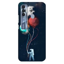 Космические Чехлы для Техно Спарк 7 Про (VPrint) (Планеты шарики)