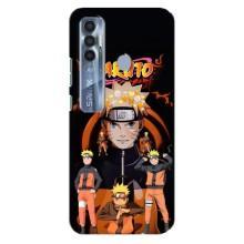 Naruto Anime Чехлы для Техно Спарк 7 Про (AlphaPrint) – Наруто из Аниме
