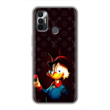 Чехлы для TECNO Spark 7P - Скрудж МакДак Louis Vuitton (PREMIUMPrint) (Скрудж с бриллиантом)