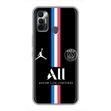 Чехлы PSG для TECNO Spark 7P (AlphaPrint) (футболка ПСЖ)