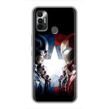 Чохли з героями Марвел TECNO Spark 7P (VPrint)