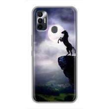 Чехлы с изображением разных животных для TECNO Spark 7P (Лошадь)