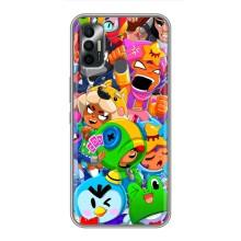 Чехлы Brawl Stars для TECNO Spark 7P (AlphaPrint)