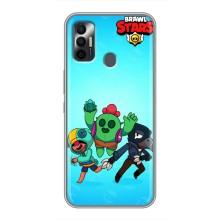 Чехлы Brawl Stars для TECNO Spark 7P (AlphaPrint)